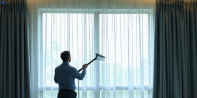 Commercial curtain stain removal service mascot-nsw hotels offices restaurants